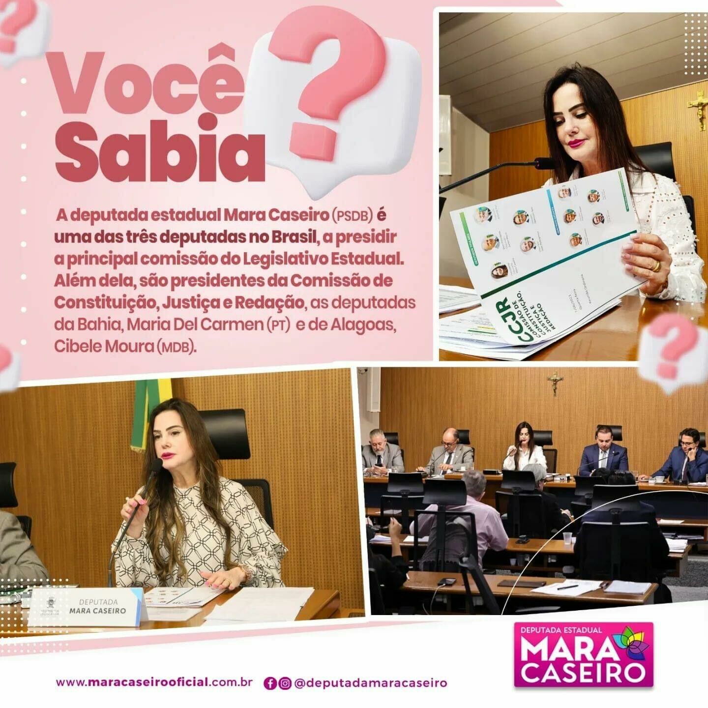 Imagem de compartilhamento para o artigo Deputada Mara Caseiro assume presidência da principal comissão da Assembleia Legislativa de MS da MS Todo dia